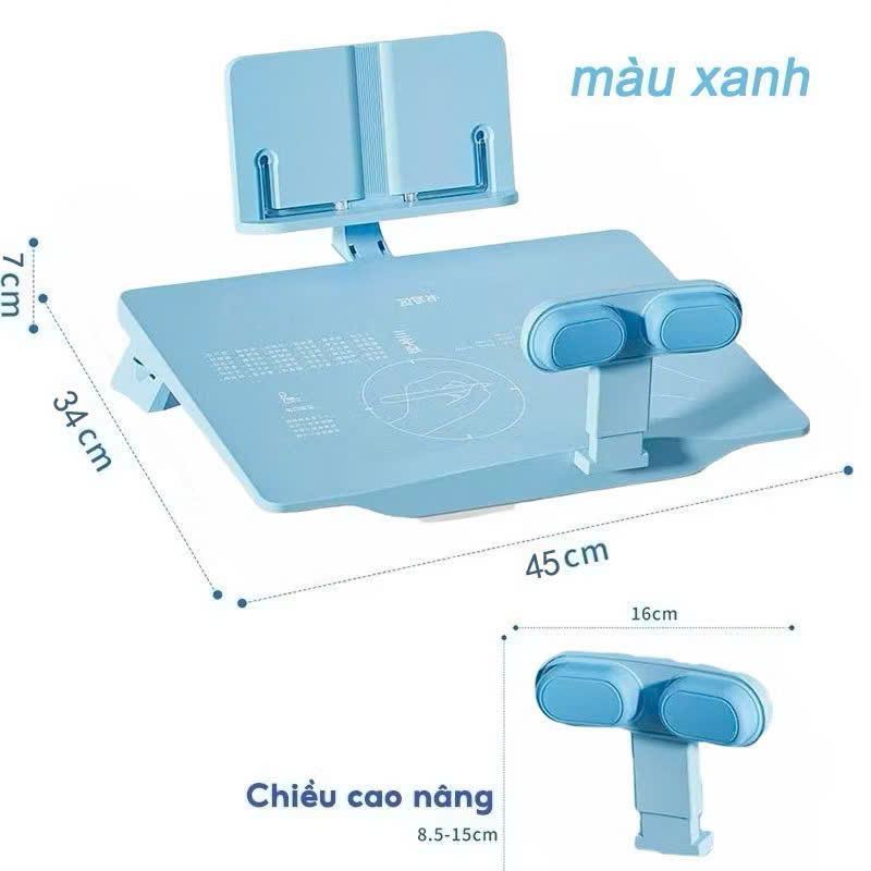 Bàn Học Thông Minh Chống Gù, Chống Cận, Chống Ngủ Gật – Ngăn Ngừa Cận Thị, Gù Lưng Hiệu Quả