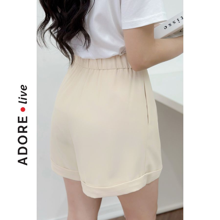 Quần Shorts casual style tuytsy lơ vê gấu 4 màu 323SO1015 ADORE DRESS