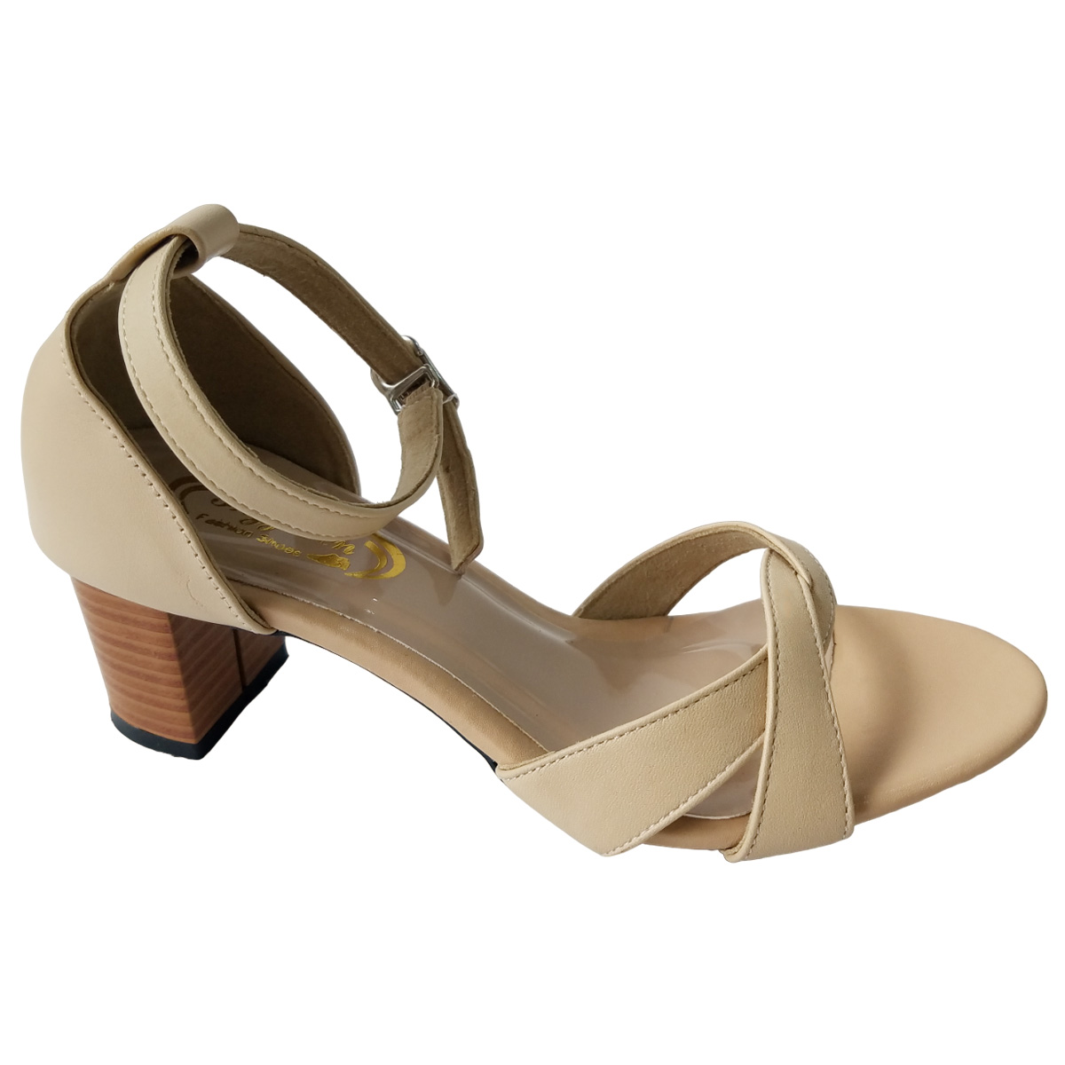 Giày Sandal BIGGBEN Da Bò Thật Cao 5 Phân SDCG109