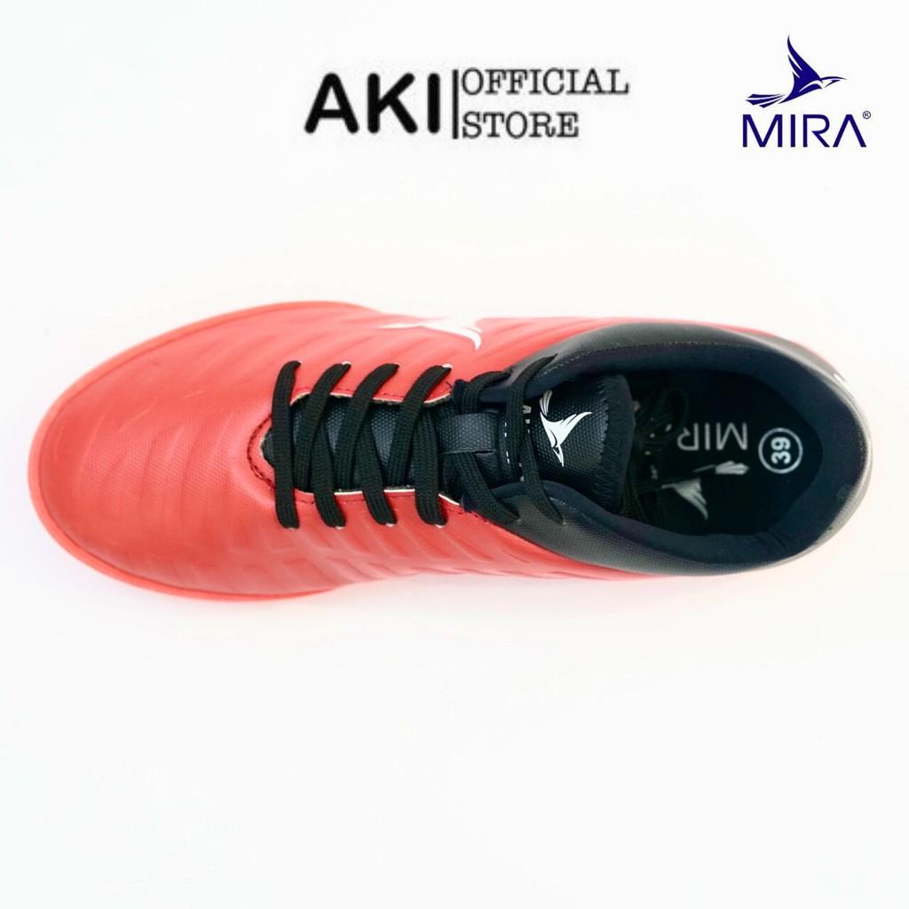 Giày đá bóng cỏ nhân tạo Mira Hùng Dũng 16 Đỏ thể thao nam chính hãng chất lượng - HD001