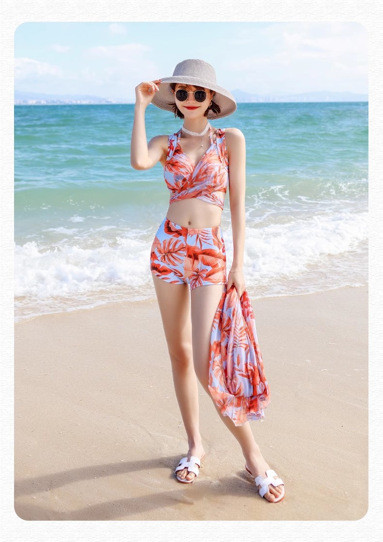 Bikini Đùi Kèm Khăn Lưới Quyến Rũ Loại 2