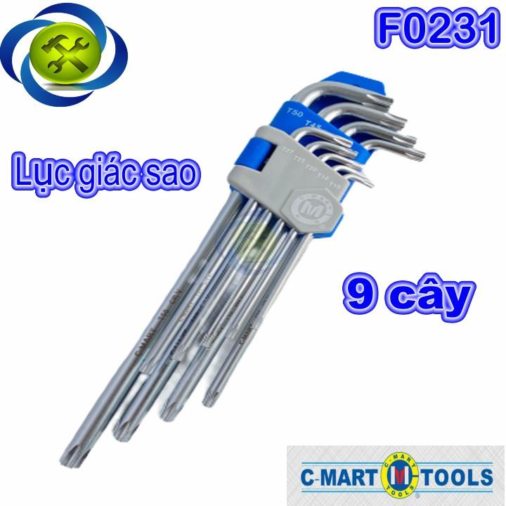 Bộ lục giác sao C-Mart F0231 9 cây