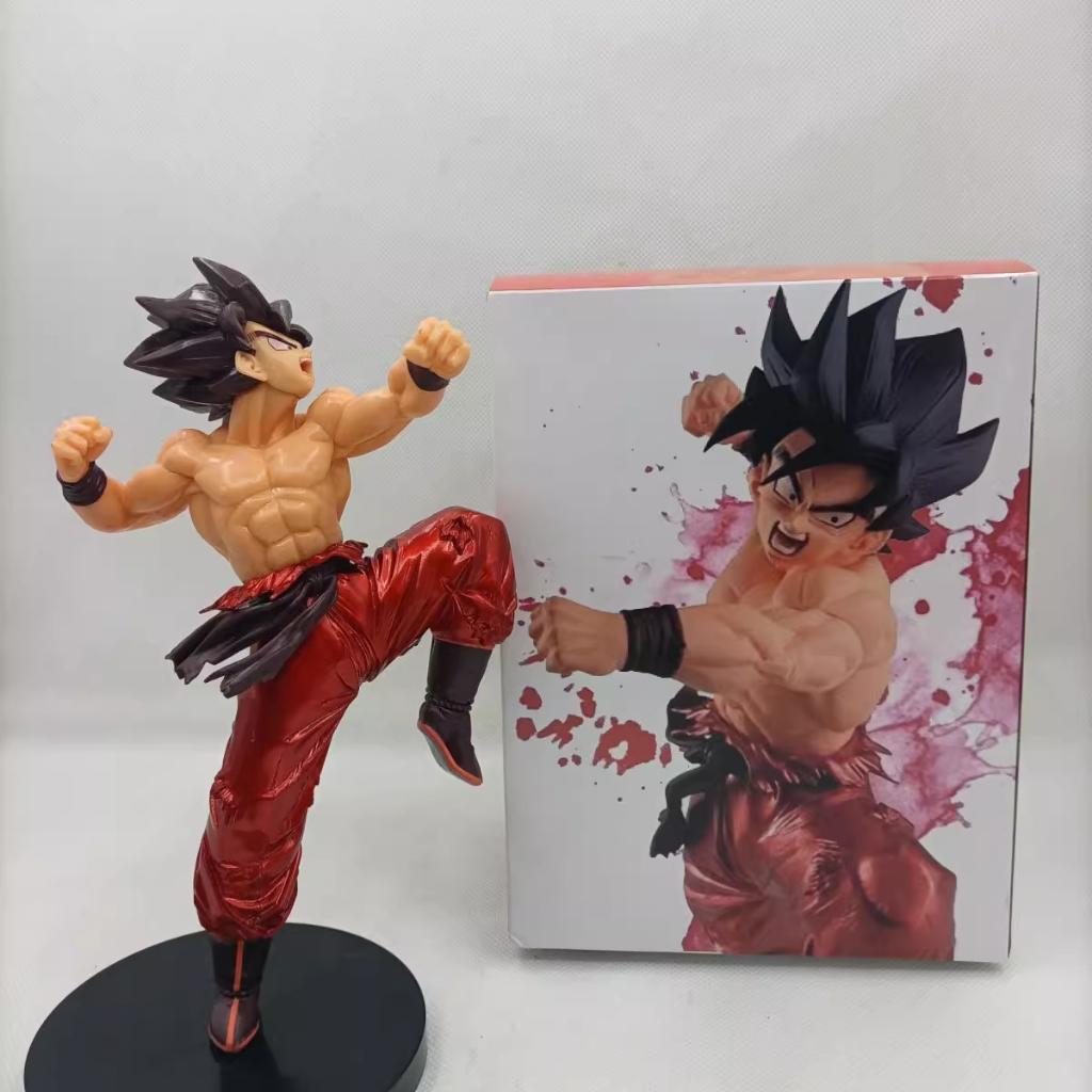 Mô Hình Mô Hình Songoku Thế Chiến Đấu 22Cm Mô hình Dragon Ball Cao Cấp, Figure Mô Hình Anmie 7 Viên Ngọc Rồng Songoku