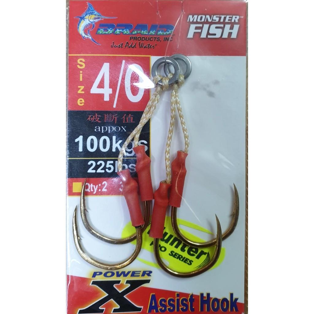 LƯỠI CÂU JIG BRAID HUNTER ASSIT HOOKS