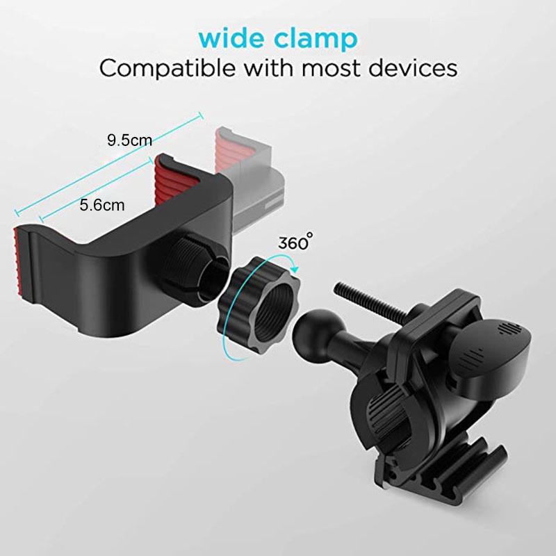 Giá Đỡ Điện Thoại Gắn Tay Lái Xe Đạp Cho Samsung Huawei Xiaomi Lg Iphone4-Xs Max