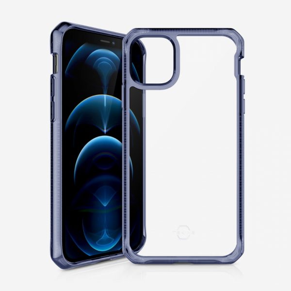 Ốp lưng Itskins HYBRID CLEAR CHO iPhone 12/12 Pro/12 Promax - hàng chính hãng