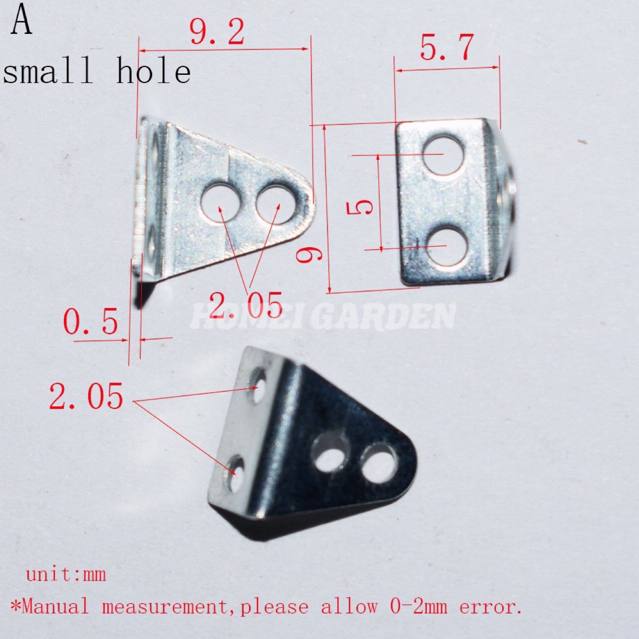 3 cái giá đỡ khung cố định cho motor bằng sắt - HM0057