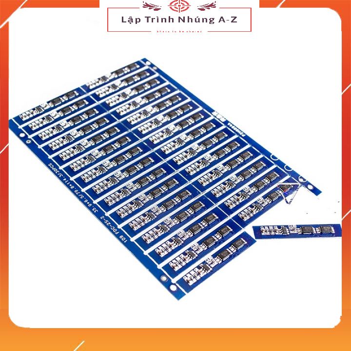 [Lập Trình Nhúng A-Z][149] Mạch Bảo Vệ Sạc Xả Pin Lithium 7.4v 8.4v 18650 2s 3a