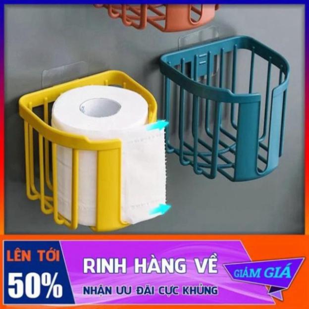 Giỏ Đựng Giấy Vệ Sinh Nhà Tắm, Giỏ Treo Khăn Giấy Nhà Bếp 2021, Tặng Kèm 2 Miếng Dán Chịu Lực