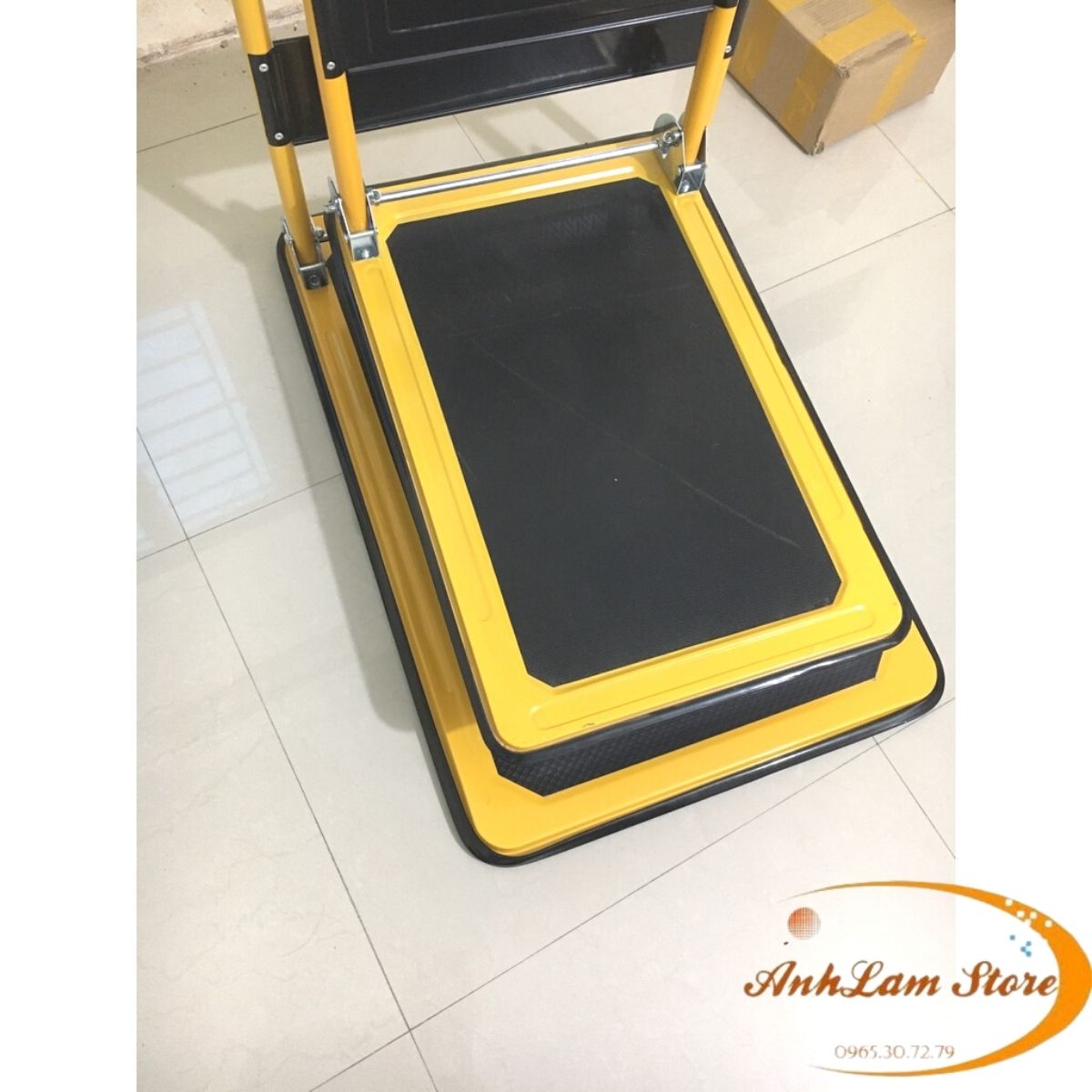 Xe Đẩy Hàng, Xe Kéo Hàng gấp gọn ANHLAM trọng lượng lớn 150kg - 300kg