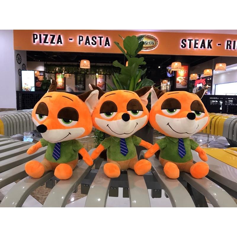 Gấu bông hoạt hình chú Cáo Nick size 25cm
