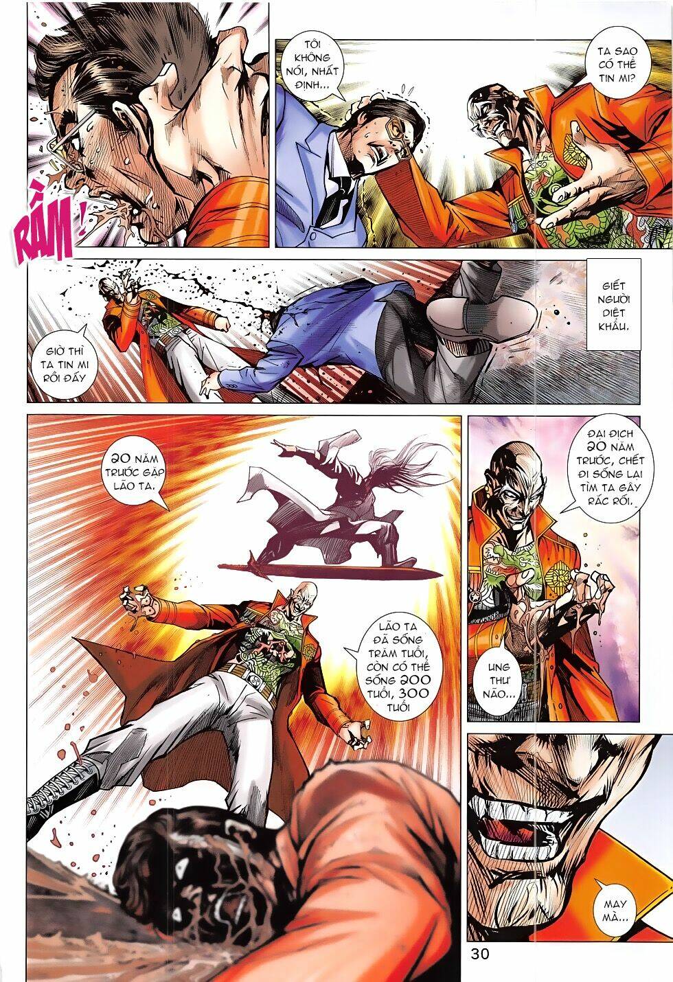 tân tác long hổ môn chapter 807 30