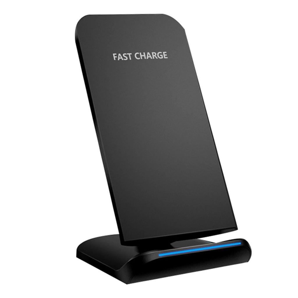 Portable 2Coils Wireless Charger Fast Charging Mount 10W for  Xs