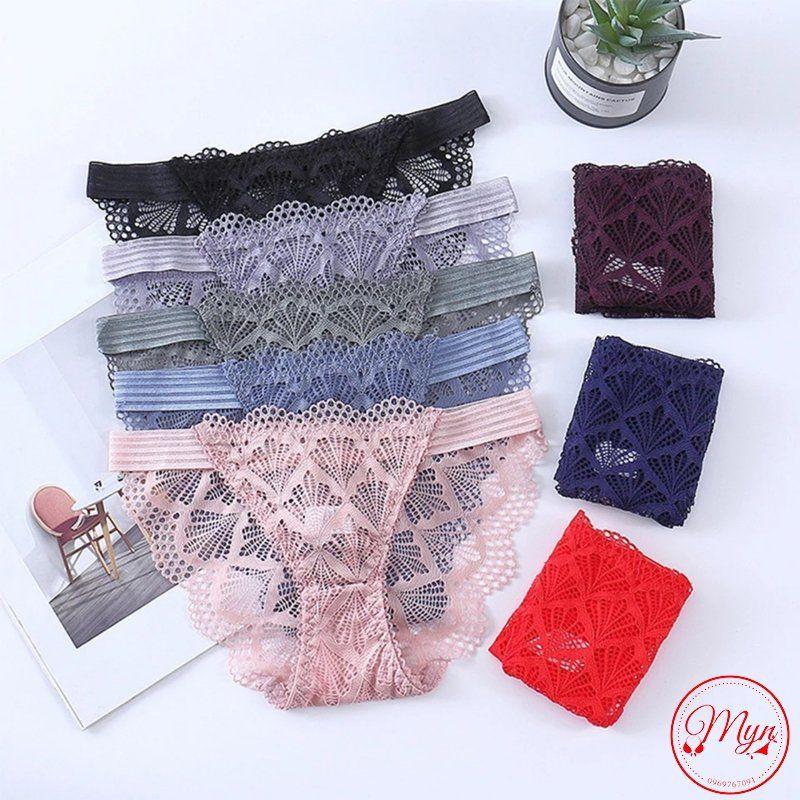 QUẦN LÓT REN DÂY HÔNG BẢN TO 0370