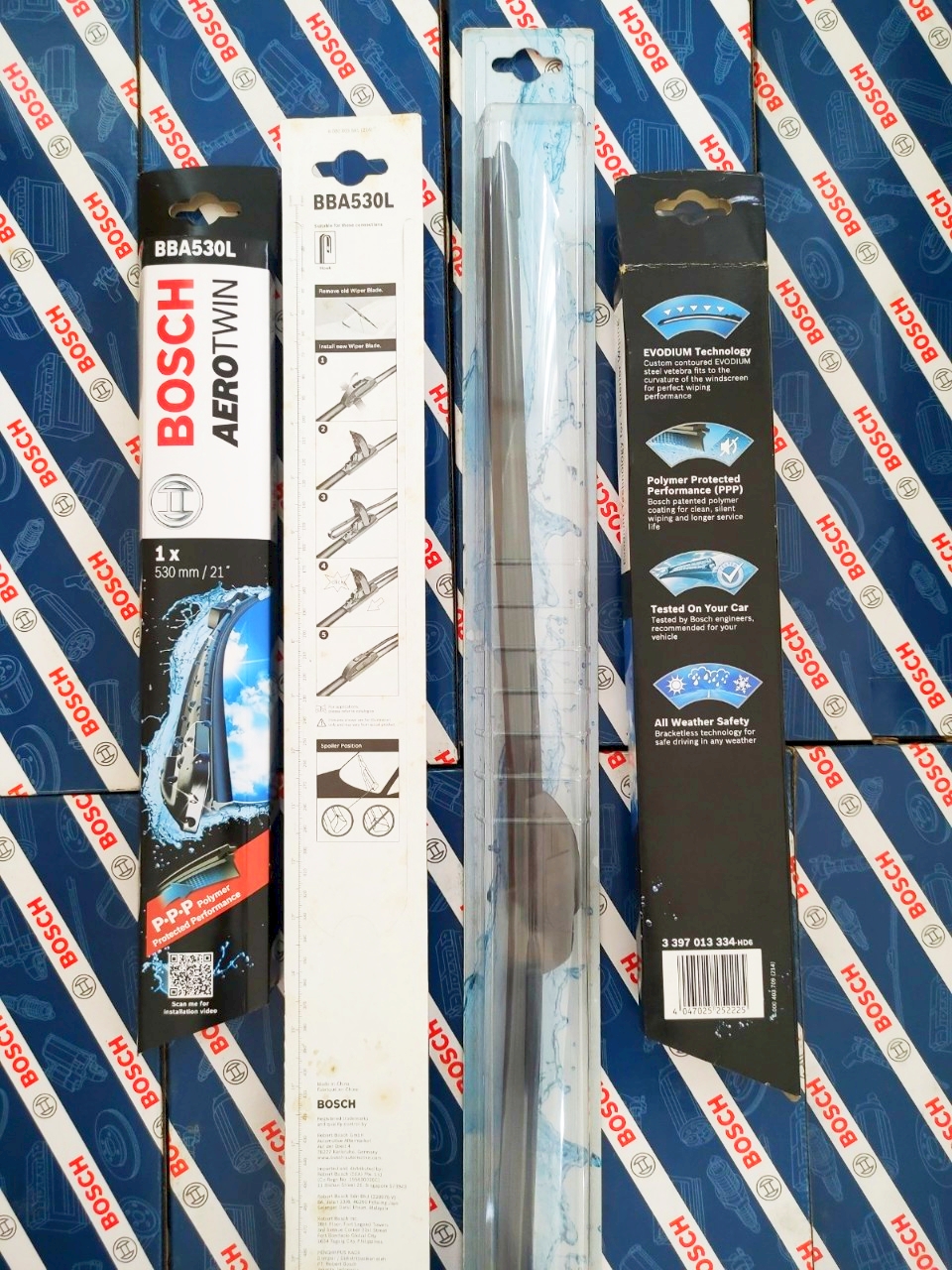 Bộ Thanh Gạt Mưa Cao Cấp Mitsubishi Grandis - Bosch_AeroTwin