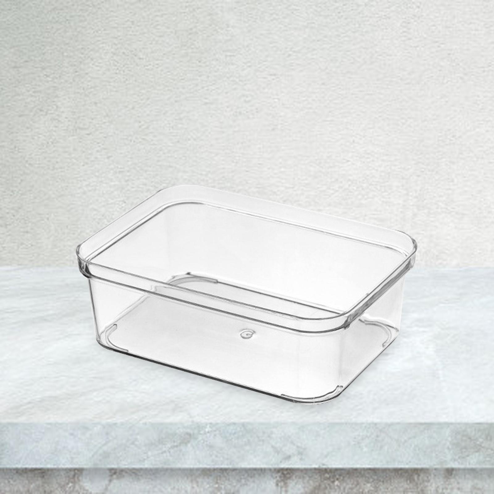 Vanity Drawer Organizer Tray Clear Drawer Organizer for Shelf Gadgets Makeup