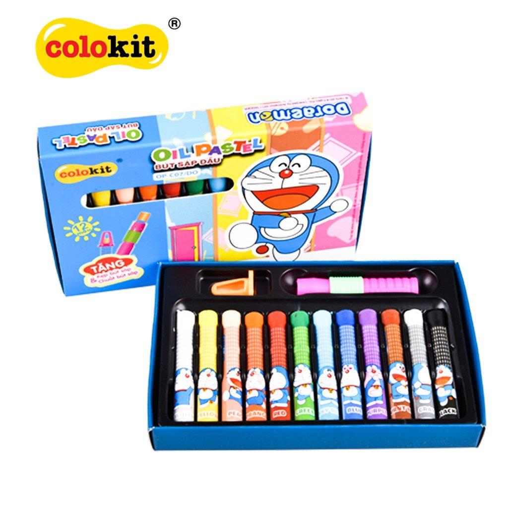 Bút sáp dầu Colokit Doraemon OP-C07/DO, OP-C08/DO , OP-C09/DO