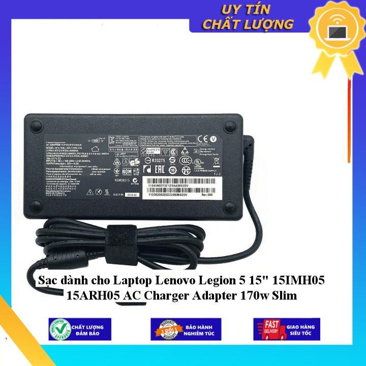 Sạc dùng cho Laptop Lenovo Legion 5 15&quot; 15IMH05 15ARH05 AC Charger Adapter 170w Slim - Hàng Nhập Khẩu New Seal