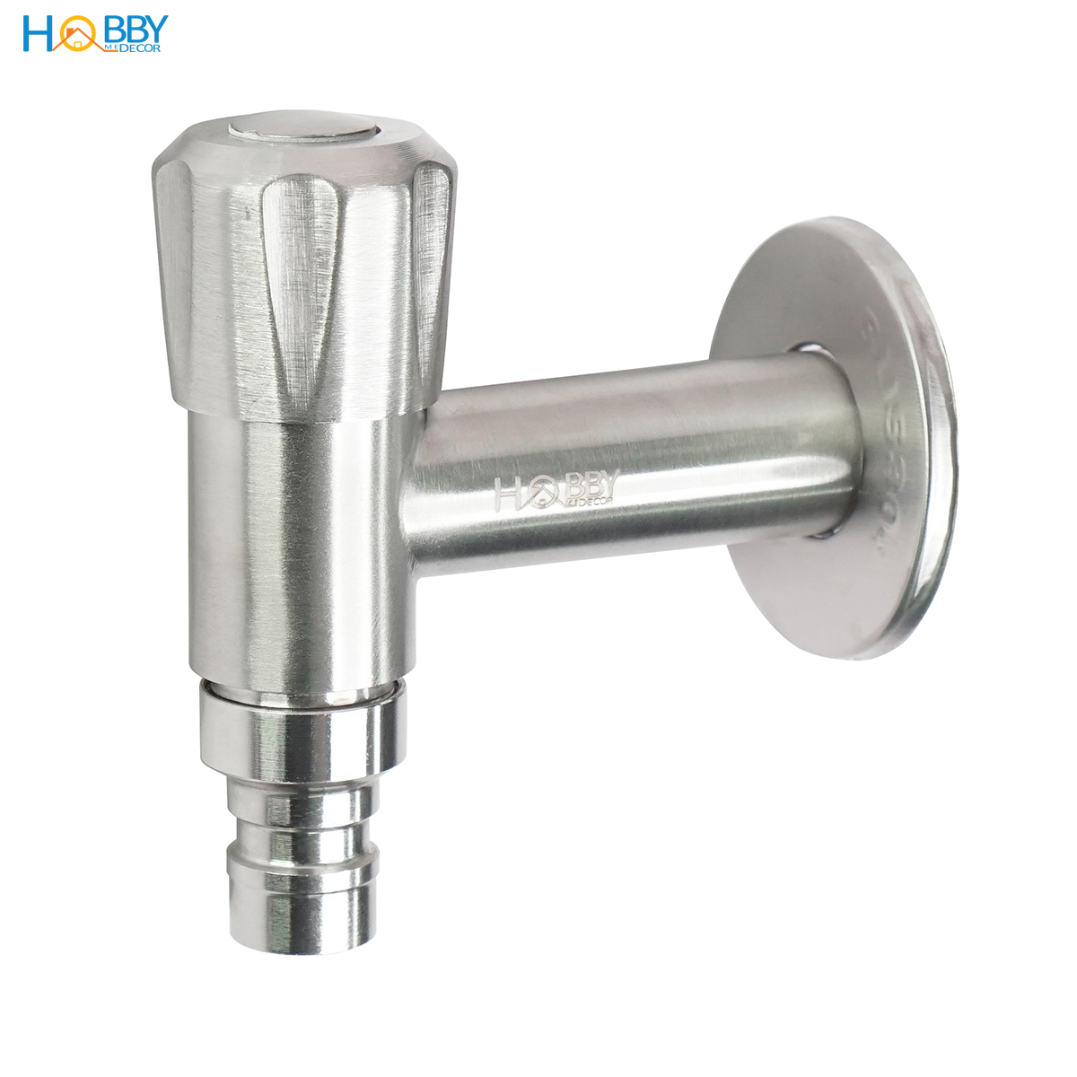 Vòi xả hồ cấp nước máy giặt Hobby Home Decor VIN3 - chuẩn Inox 304 - 2 loại tùy chọn