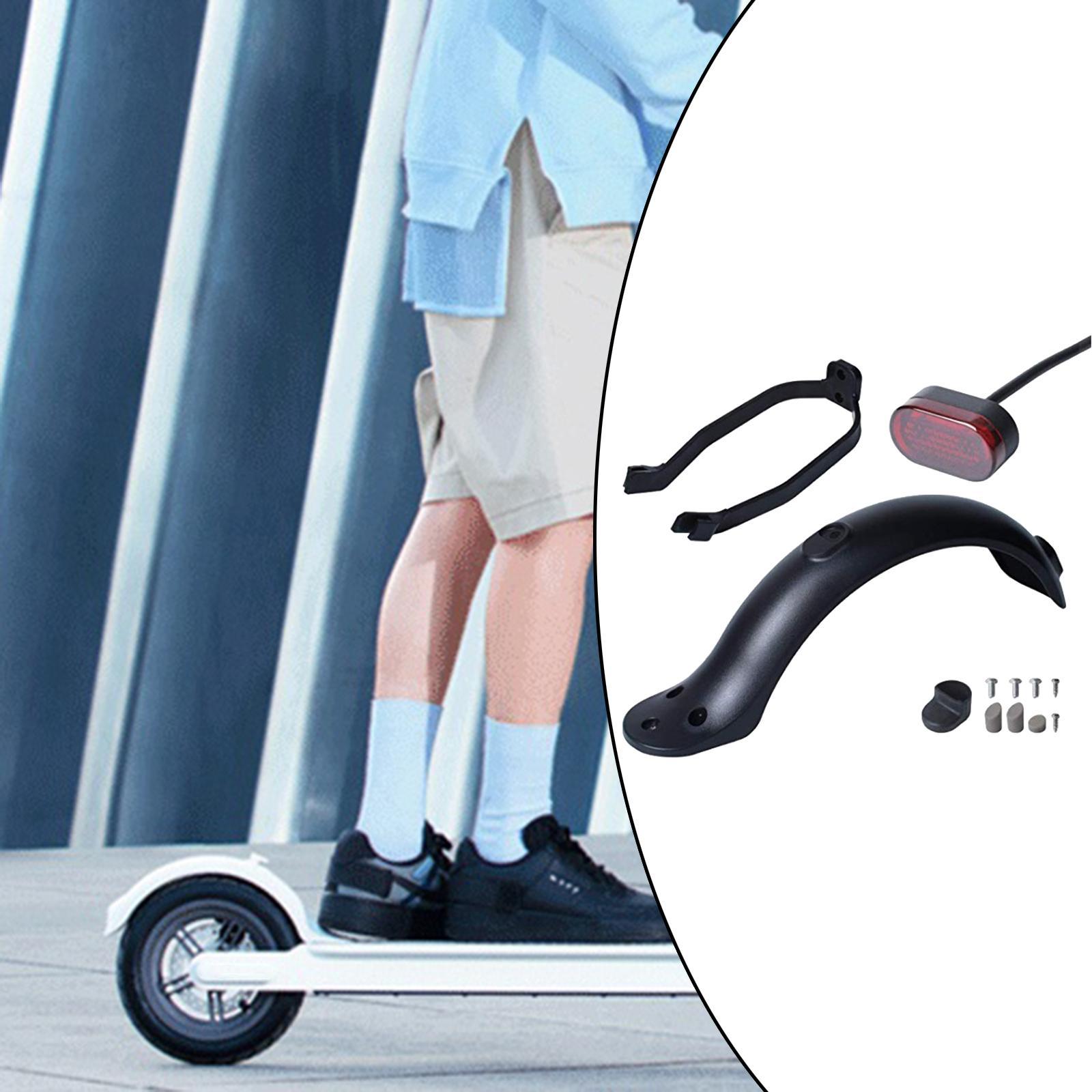 Rear Replacement Set Mudguard Bracket Hook for Electric Scooter Black