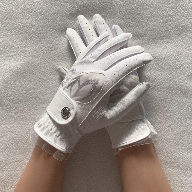 Găng tay bằng da nữ golf mới thoải mái Size: 21