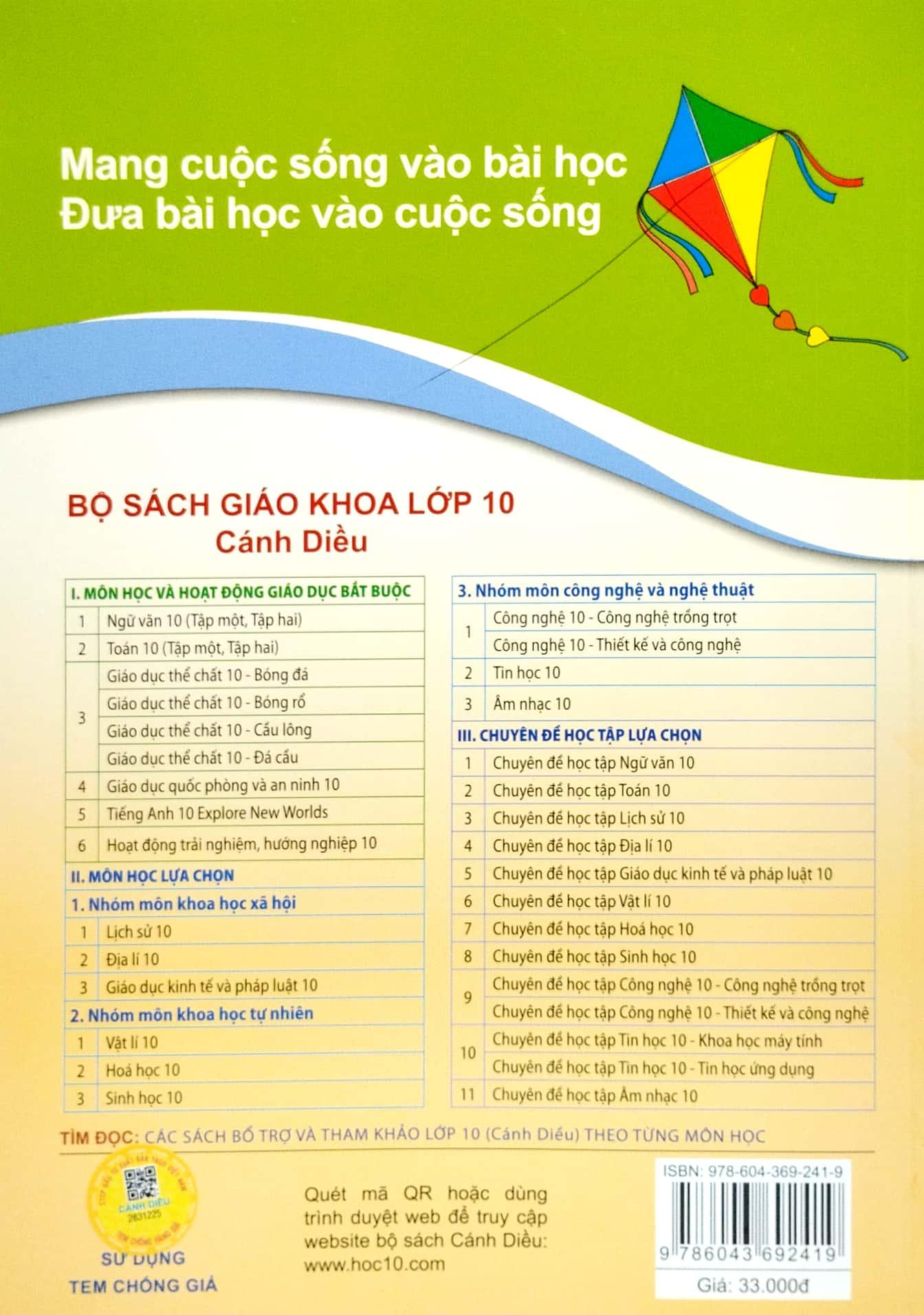 Ôn Luyện Toán 10 - Tập 2 (Cánh Diều)