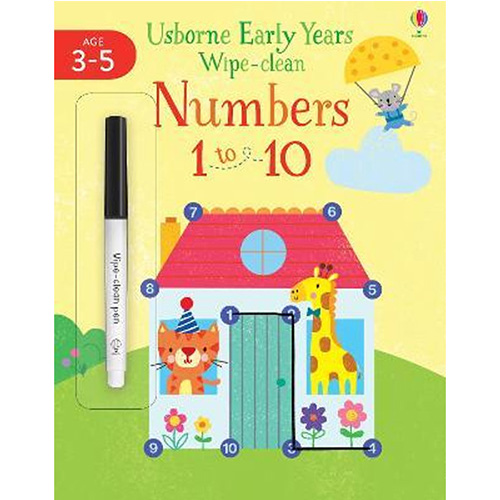 Early Years Wipe-Clean Numbers 1 to 10