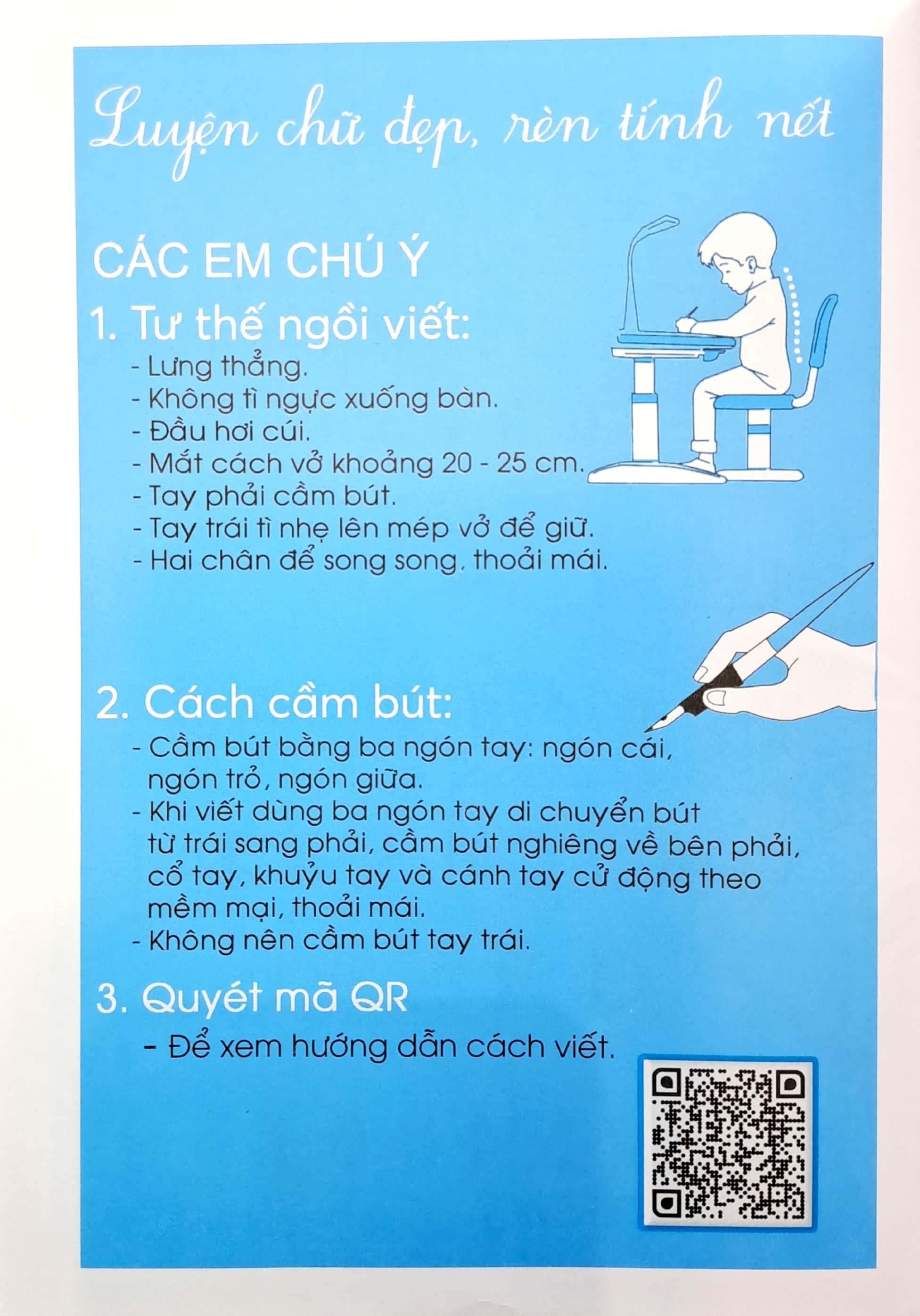 Bé Chuẩn Bị Vào Lớp 1 - Vở Tập Viết Chữ Cái Viết Thường