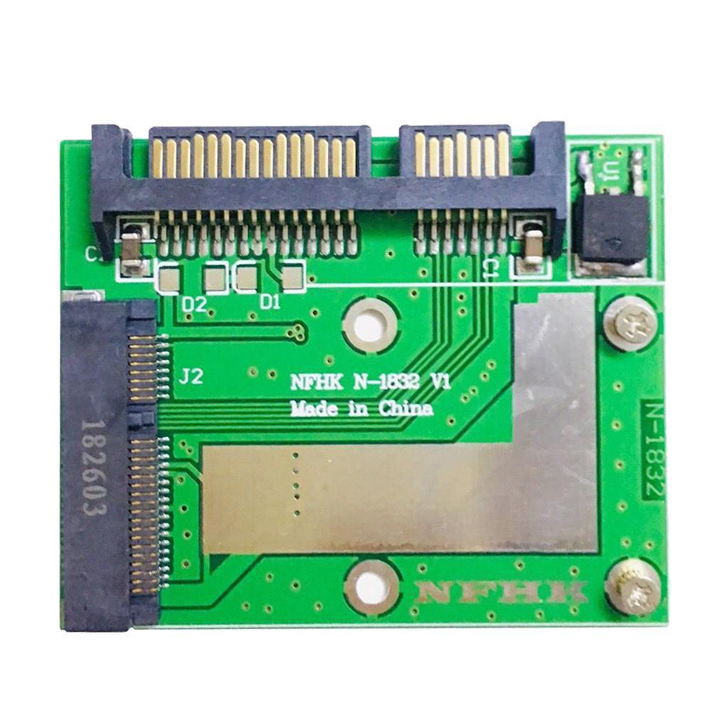 Full and Half Height mSATA SSD to   Adapter Board Converter
