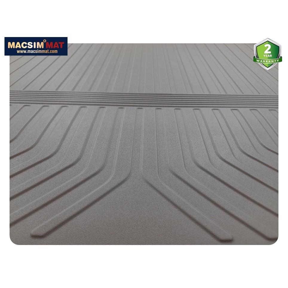 Thảm lót cốp Hyundai Santafe DM 7 chỗ 2016-đến nay nhãn hiệu Macsim chất liệu TPV cao cấp màu đen