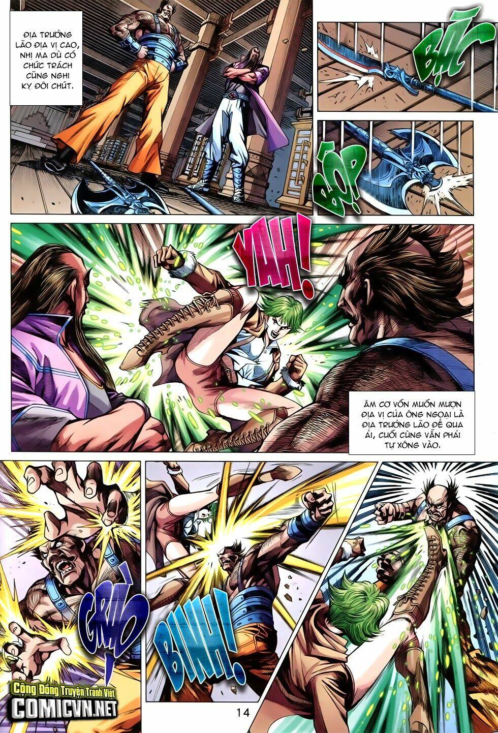 tân tác long hổ môn chapter 744 14