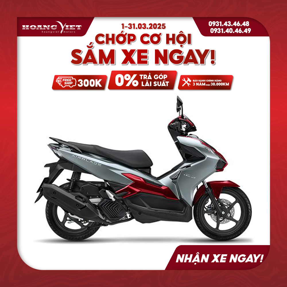 Xe máy Honda Air Blade 125cc 2025 - Phiên Bản Cao Cấp