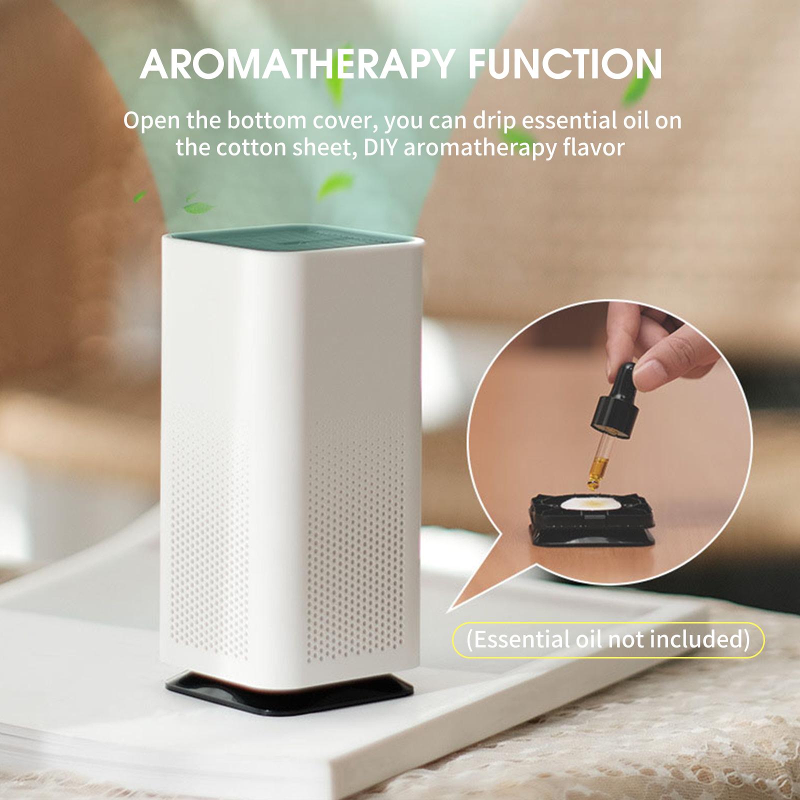 Máy Lọc Không Khí Ion Âm Để Bàn Dq508 Với Đèn Chiếu Sao Usb Di Động Yên Tĩnh