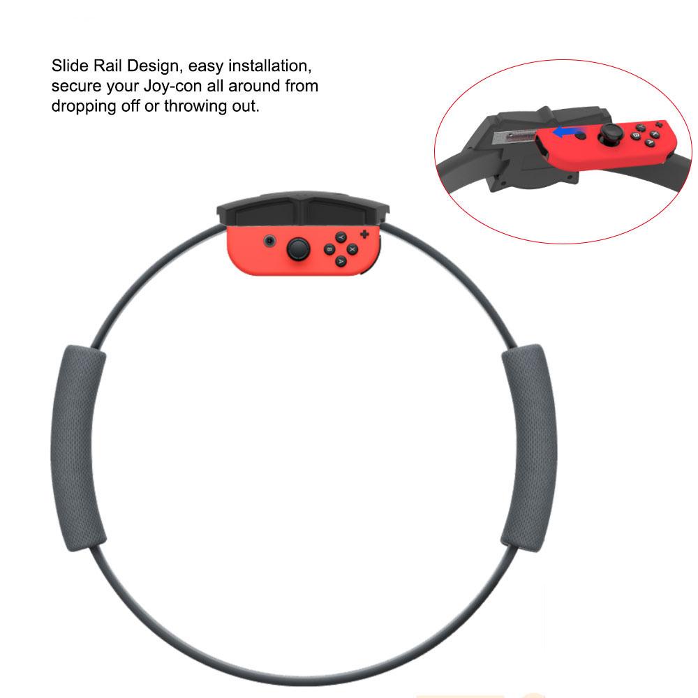Tương thích với Nintendo Switch Ring Fit với Dây đeo chân đàn hồi có thể điều chỉnh Ban nhạc thể thao Adventure Fitness Sensor