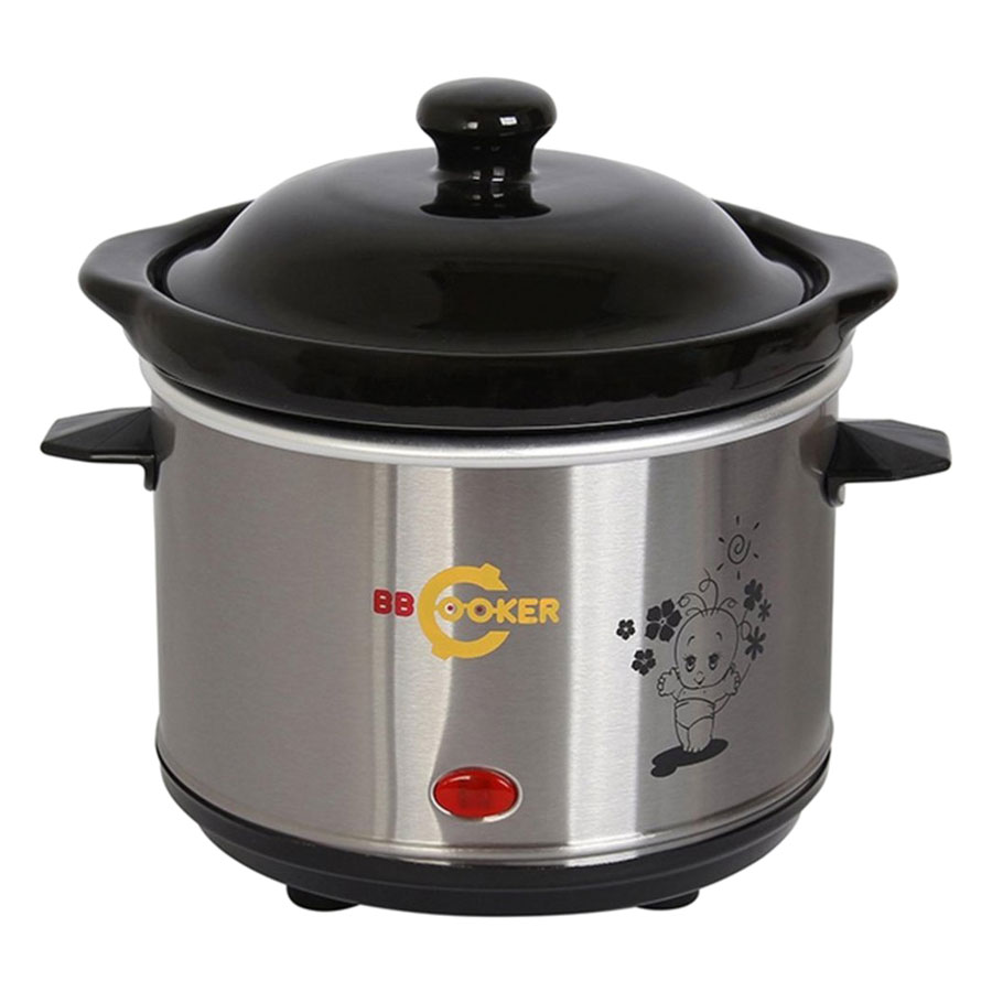 Nồi Nấu Chậm Bbcooker BS07 (0.7L) - Đen - Hàng Nhập Khẩu