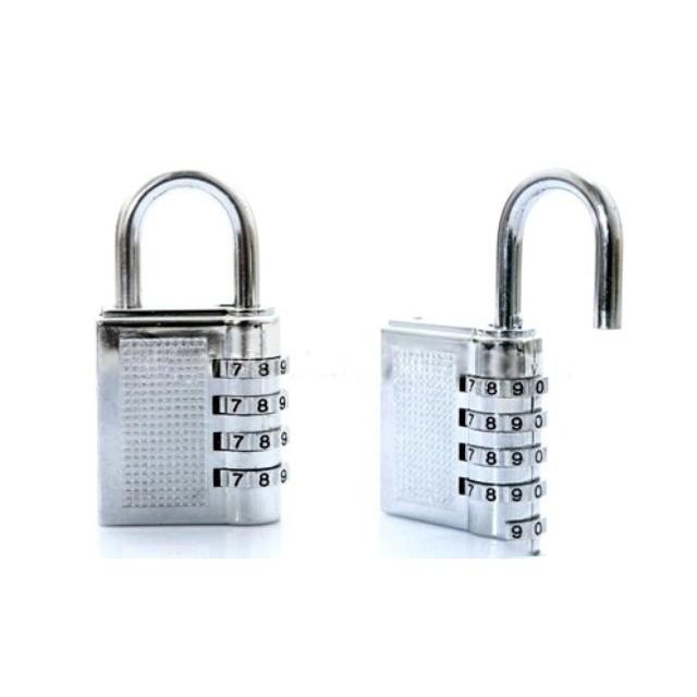 Ổ Khóa Inox 4 Mã Số An Toàn