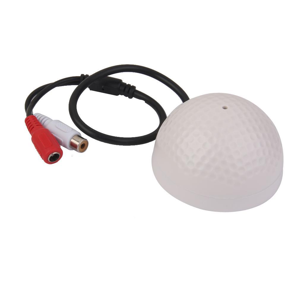 High Sensitive Microphone Audio/Sound Monitor CCTV Security Camera