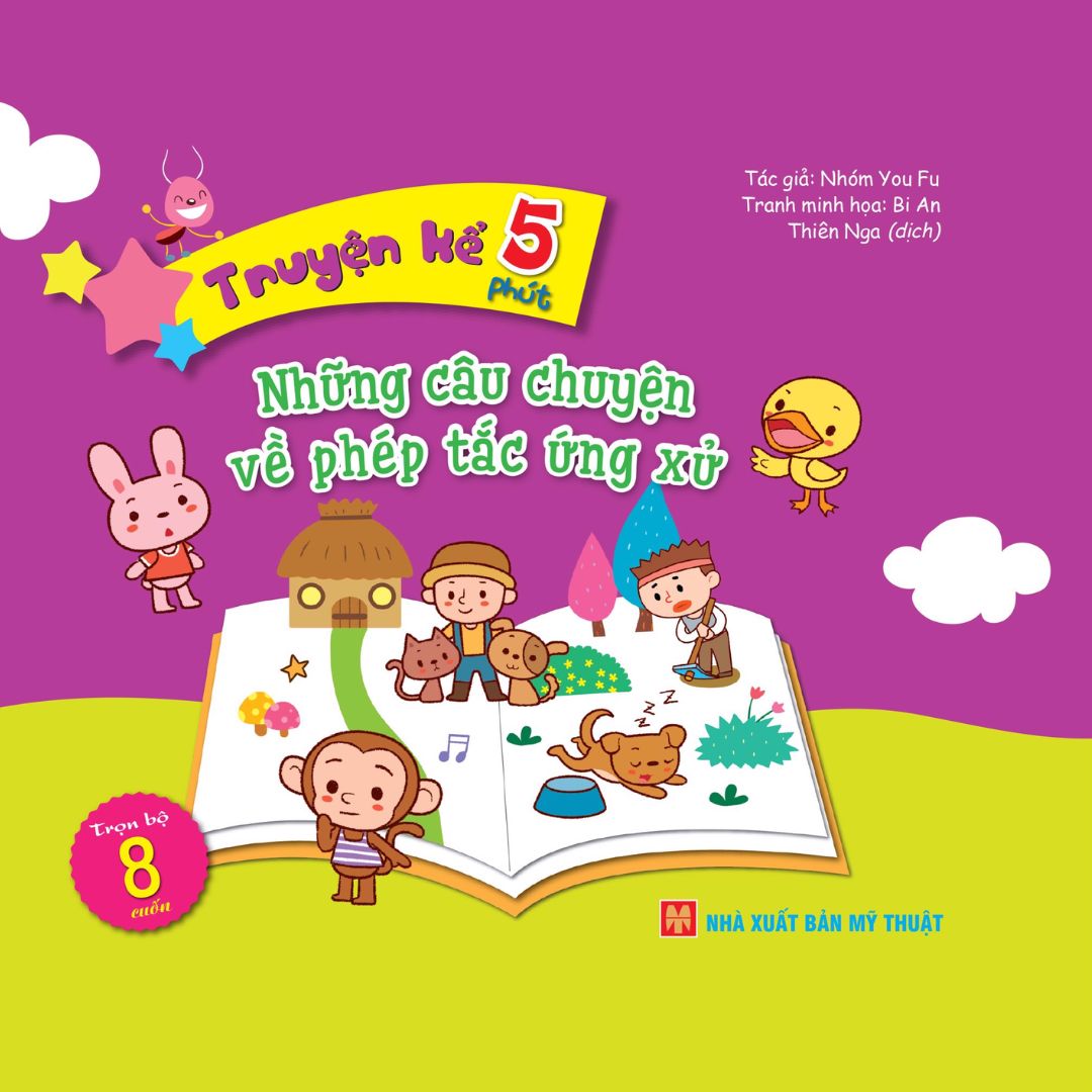 Combo Sách: Truyện Kể 5 Phút - Trọnbộ 8 Cuốn