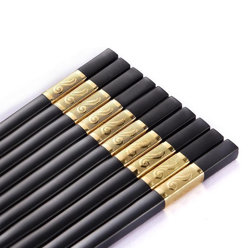 Đũa Sừng Khảm Vàng   - Duonghieu6789