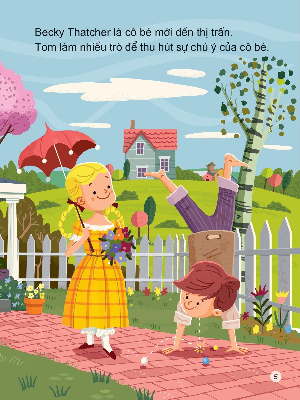 Tác Phẩm Kinh Điển Dành Cho Thiếu Nhi - Những Cuộc Phiêu Lưu Của Tom Sawyer