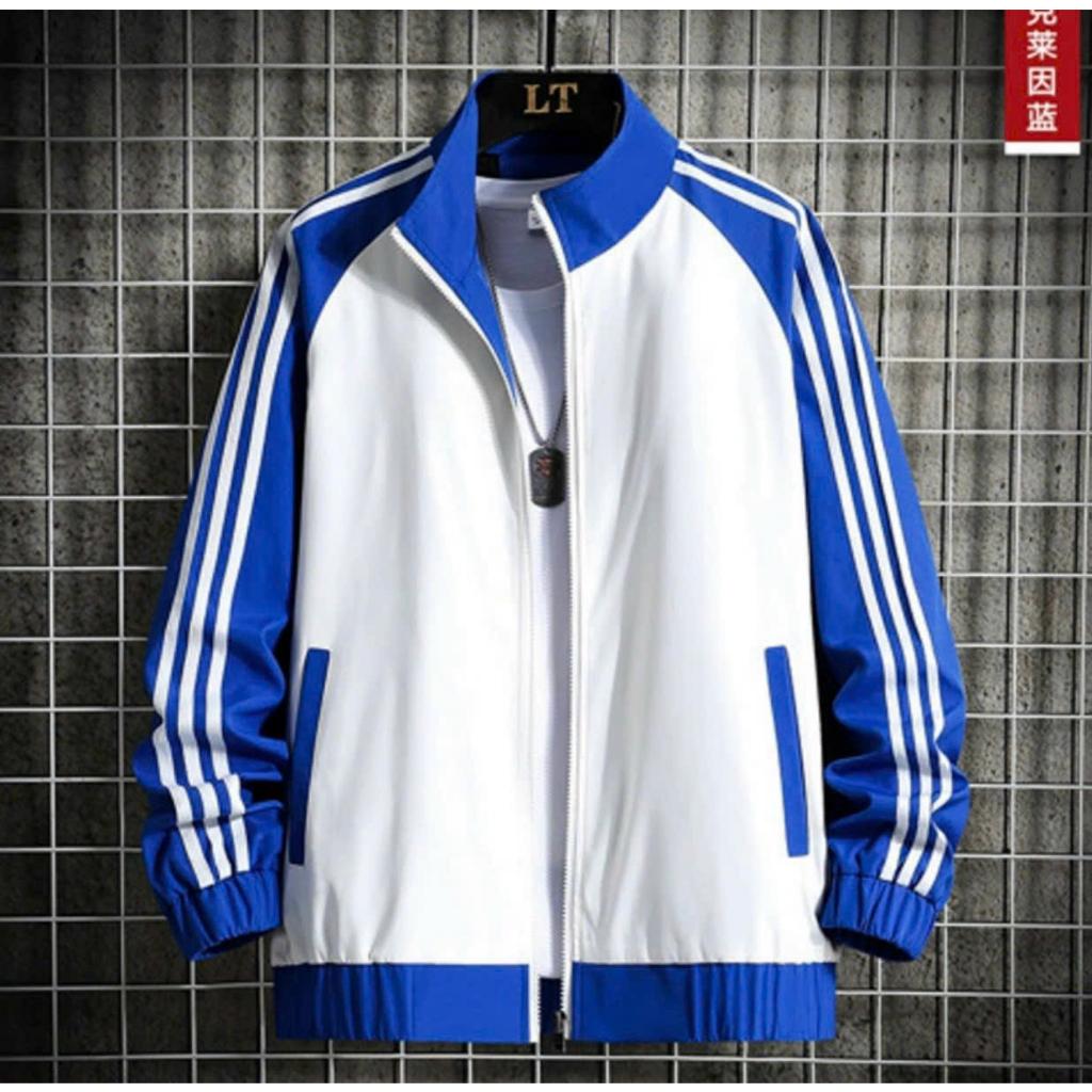 Áo Khoác Dù Nam Nữ 2 Lớp Cao Cấp Unisex Phối Viền 3 Sọc Thời Trang Hot Trend