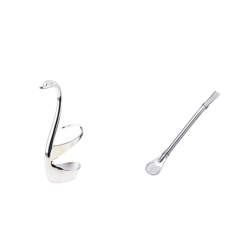 Double Wall  Resistant Coffee Beer Cup 50ml/1.7oz +Spoon Flatware