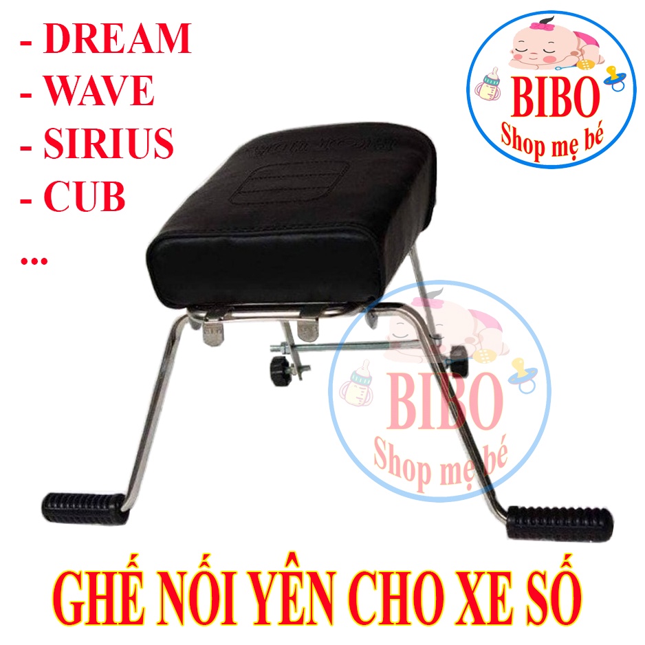 YÊN ĐI XE SỐ DREAM - WAVE - SIRIUS CHO BÉ