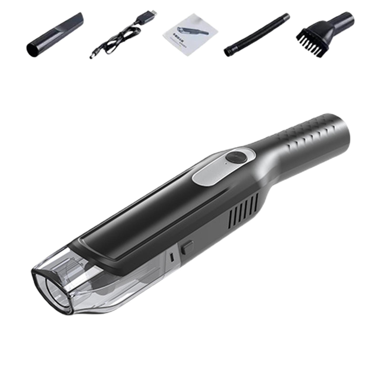 Handheld Vacuum Cleaner Hand Held Cordless Vacuum Cleaner Fittings Rechargeable Multipurpose Car Vacuum Cleaner for Sofa Office Vehicle
