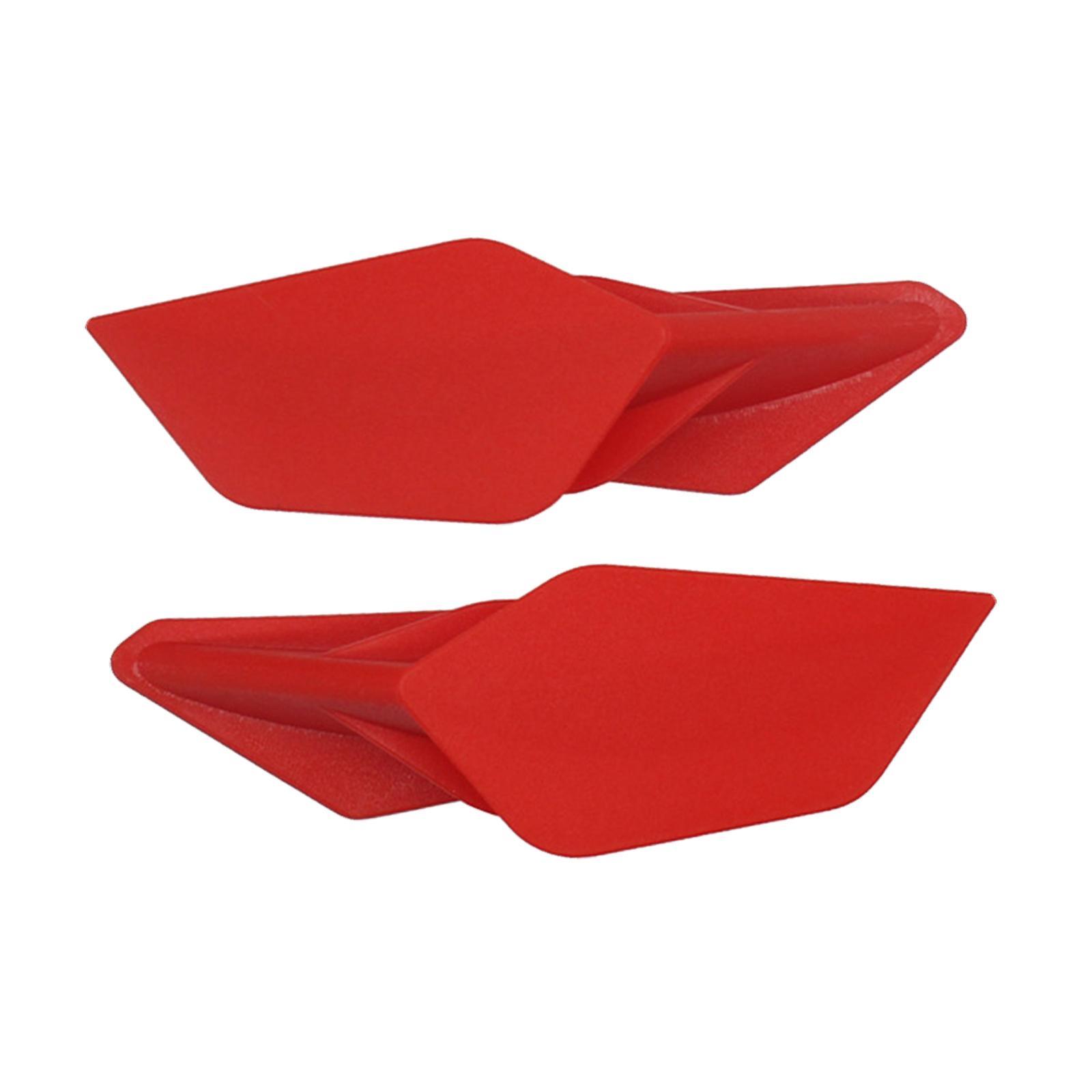 2x Motorcycle Scooter Wing Kit , Front Fairing Winglet Kit Fit for Honda Crf1100L 2020-2021 Motorbikes Supplies