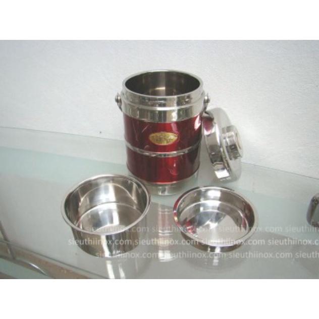 Cặp Lồng Inox Giữ Nhiệt 3 Tầng 1,4L - Duonghieu6789