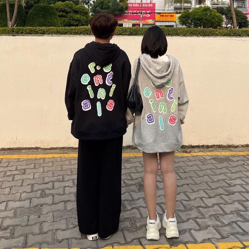 Áo Khoác Nỉ Hoodie Dây Kéo SENTI Form Rộng Basic Nam Nữ Unisex Phong Cách Hàn Ulzzang KUN