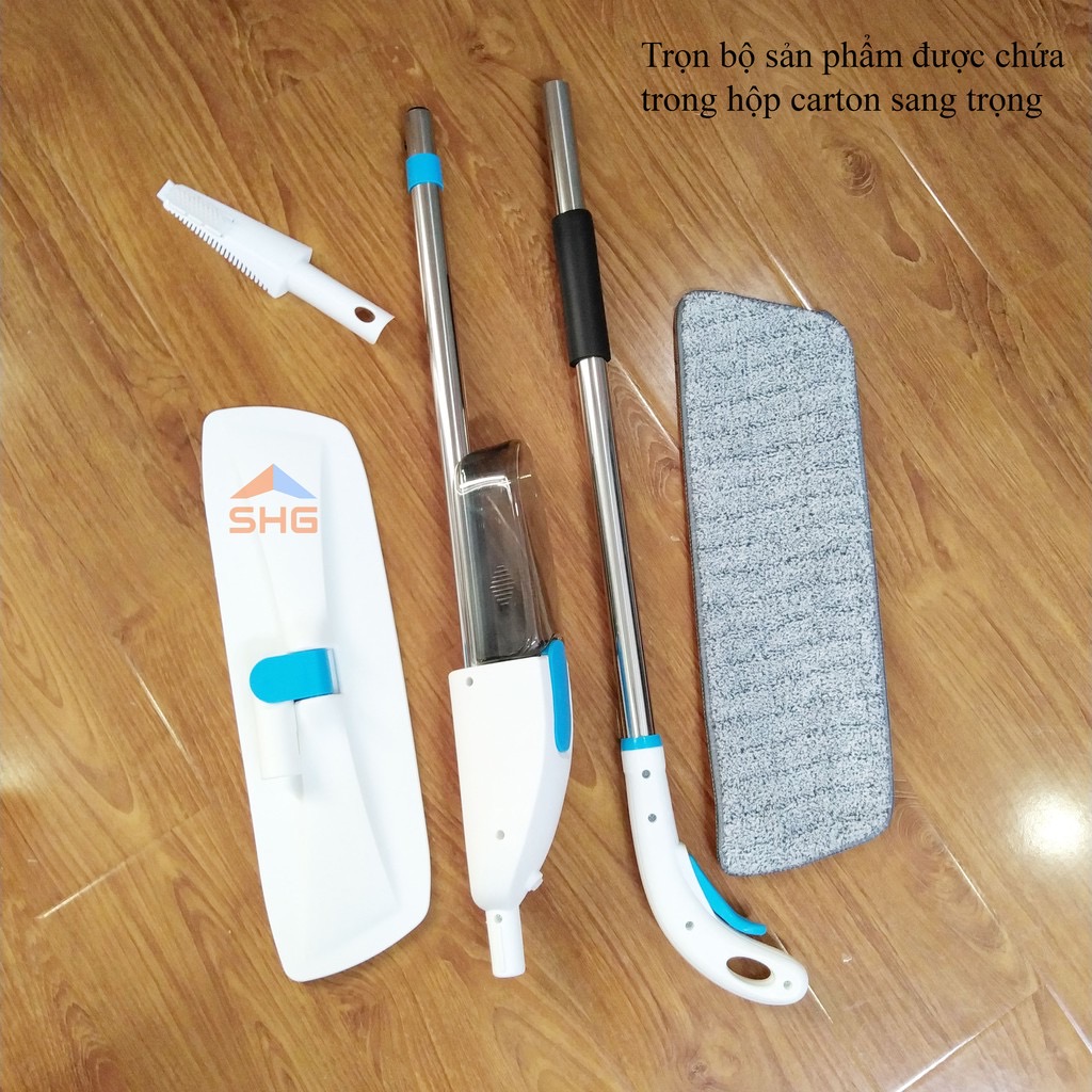 Cây Lau Nhà Phun Sương Spray Mop Cao Cấp Chất Lượng Cao