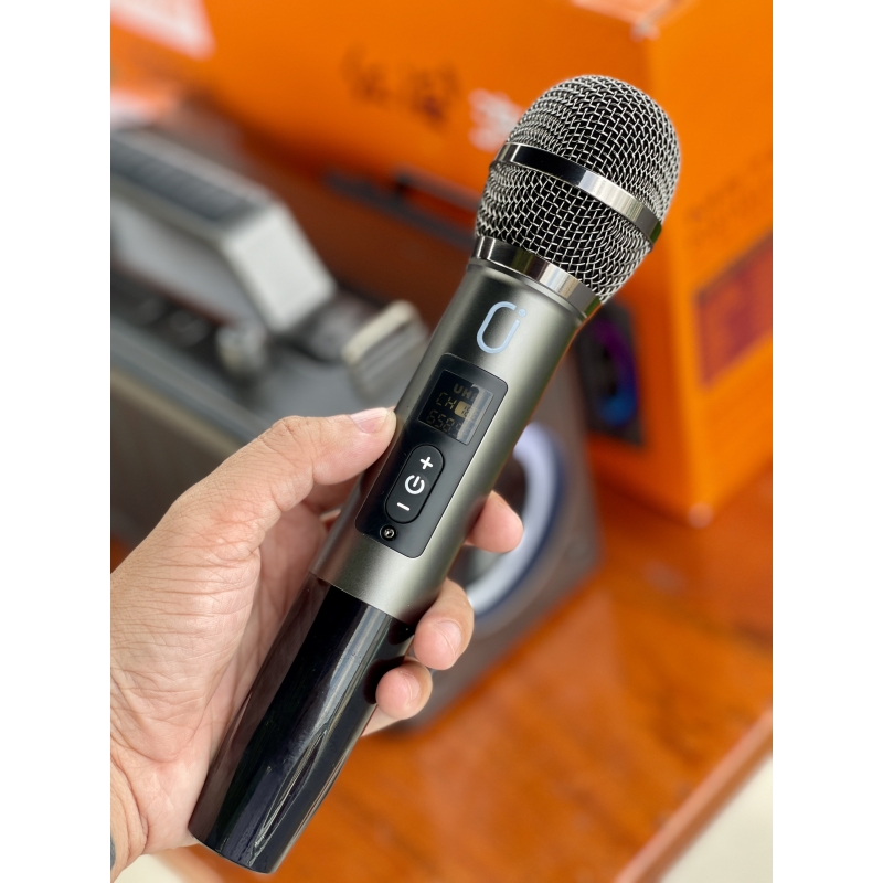 Loa Xách Tay Bluetooth MTMAX MS72 - Công Suất Cực Lớn 100W, Sử Dụng Liên Tục Đến 4 Giờ, Đèn LED RGB Nhiều Chế Độ, Âm Thanh Siêu Khủng, Tặng Kèm Micro Không Dây Karaoke, Hàng Chính Hãng