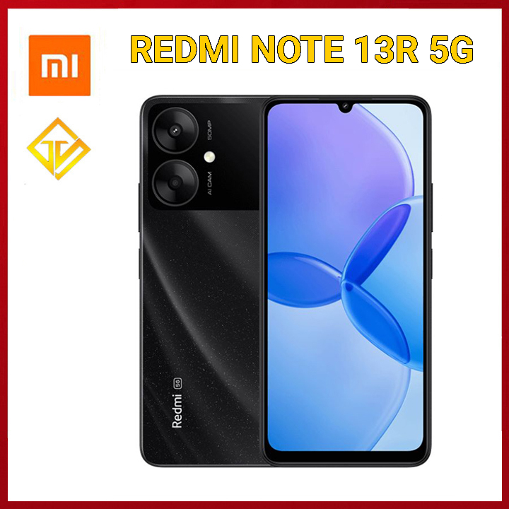 Điện thoại Redmi Note 13R 5G 4GB/128GB Dimensity 6100+ , Màn 90Hz , Rom quốc tế có sẳn Tiếng việt - Hàng nhập khẩu